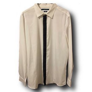 Perry Ellis Slim Fit Stretch Dress Shirt